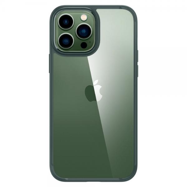 Carcasa Spigen Ultra Hybrid compatibila cu iPhone 13 Pro Green