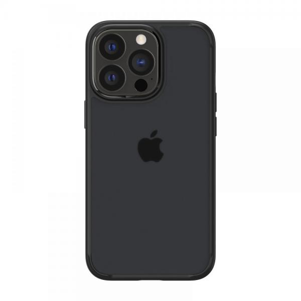 Carcasa Spigen Ultra Hybrid compatibila cu iPhone 13 Pro Matte Frost Black 1 - lerato.ro