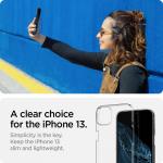 Carcasa Spigen AirSkin compatibila cu iPhone 13 Crystal Clear