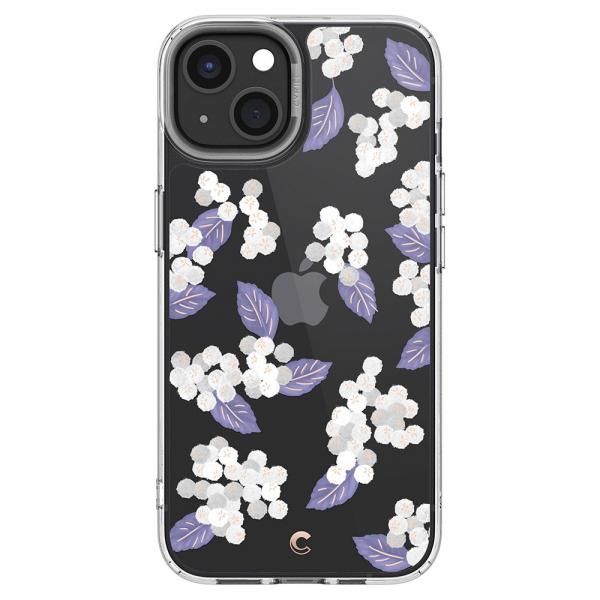 Carcasa Spigen Cecile compatibila cu iPhone 13 Cotton Blossom 1 - lerato.ro