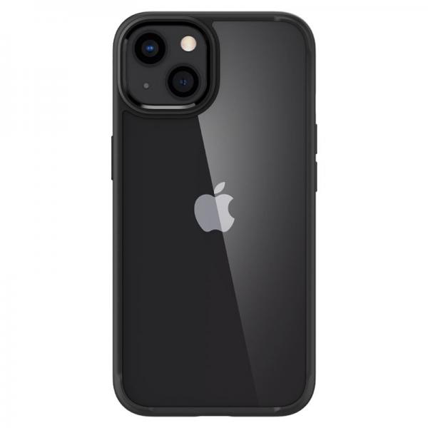 Carcasa Spigen Crystal Hybrid compatibila cu iPhone 13 Matte Black