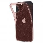 Carcasa Spigen Liquid Crystal compatibila cu iPhone 13 Glitter Rose