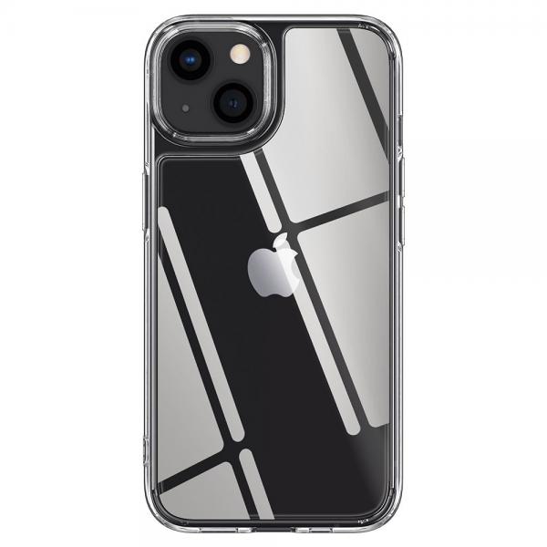 Carcasa Spigen Quartz Hybrid compatibila cu iPhone 13 Crystal Clear 1 - lerato.ro