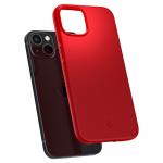 Husa slim Spigen Thin Fit compatibila cu iPhone 13 Red 8 - lerato.ro
