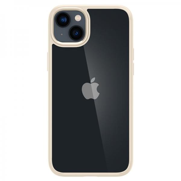 Carcasa Spigen Crystal Hybrid compatibila cu iPhone 14 Plus Beige 1 - lerato.ro
