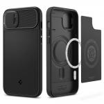 Carcasa Spigen Optik Armor MagSafe compatibila cu iPhone 14 Plus Black