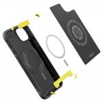 Carcasa Spigen Rugged Armor MagSafe compatibila cu iPhone 14 Plus Matte Black 9 - lerato.ro