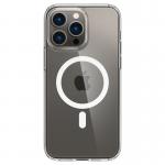 Carcasa Spigen Crystal Hybrid MagSafe compatibila cu iPhone 14 Pro Max White 2 - lerato.ro