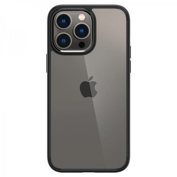Carcasa Spigen Crystal Hybrid compatibila cu iPhone 14 Pro Max Matte Black