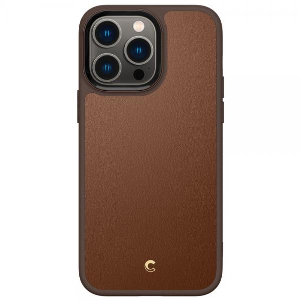 Carcasa Spigen Kajuk MagSafe compatibila cu iPhone 14 Pro Max Brown 1 - lerato.ro