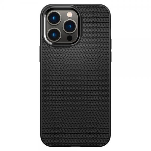 Carcasa Spigen Liquid Air compatibila cu iPhone 14 Pro Max Matte Black