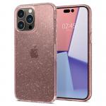 Carcasa Spigen Liquid Crystal compatibila cu iPhone 14 Pro Max Glitter Rose