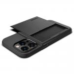 Carcasa Spigen Slim Armor CS compatibila cu iPhone 14 Pro Max Black 10 - lerato.ro