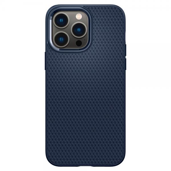 Carcasa Spigen Liquid Air compatibila cu iPhone 14 Pro Navy Blue 1 - lerato.ro