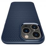 Carcasa Spigen Liquid Air compatibila cu iPhone 14 Pro Navy Blue 3 - lerato.ro