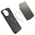 Carcasa Spigen Slim Armor MagSafe compatibila cu iPhone 14 Pro Gunmetal 8 - lerato.ro