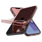Carcasa Spigen Liquid Crystal compatibila cu iPhone 14 Glitter Rose 3 - lerato.ro
