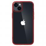 Carcasa Spigen Ultra Hybrid compatibila cu iPhone 14 Red Crystal 2 - lerato.ro