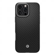 Carcasa Spigen Enzo Aramid compatibila cu iPhone 16 Pro Black/Silver