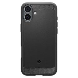 Carcasa Spigen Rugged Armor MagSafe compatibila cu iPhone 16 Matte Black