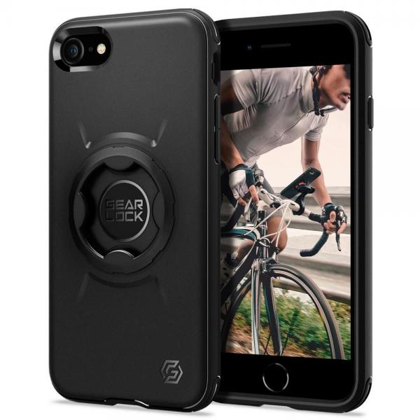 Carcasa Spigen Gearlock GCF121 Bike Mount compatibila cu iPhone 7/8/SE 2020/2022 Black 1 - lerato.ro