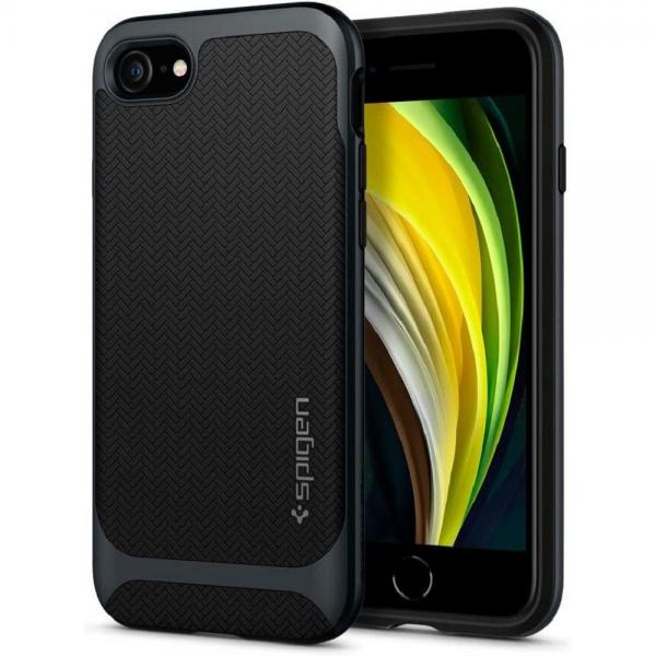 Carcasa Spigen Neo Hybrid iPhone 7/8/SE 2020/2022 Metal Slate 1 - lerato.ro