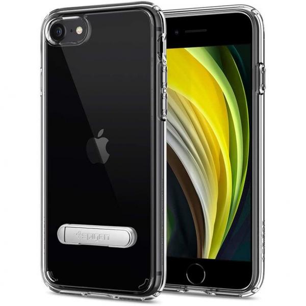 Carcasa Spigen Ultra Hybrid S iPhone 7/8/SE 2020/2022 Crystal Clear 1 - lerato.ro