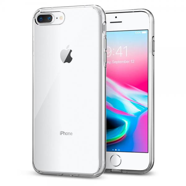 Carcasa Spigen Liquid Crystal 2 compatibila cu iPhone 7/8 Plus Crystal Clear 1 - lerato.ro