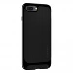 Carcasa Spigen Neo Hybrid Herringbone iPhone 7/8 Plus Shiny Black 4 - lerato.ro