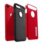 Carcasa Spigen Slim Armor iPhone 7/8 Plus Crimson Red 9 - lerato.ro