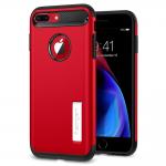 Carcasa Spigen Slim Armor iPhone 7/8 Plus Crimson Red 2 - lerato.ro