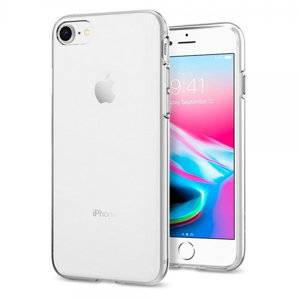 Carcasa Spigen Liquid Crystal 2 compatibila cu iPhone 7/8 Crystal Clear 1 - lerato.ro