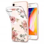 Carcasa Spigen Liquid Crystal compatibila cu iPhone 7/8 Aquarelle Rose