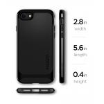 Carcasa Spigen Neo Hybrid Herringbone iPhone 7/8 Shiny Black 7 - lerato.ro
