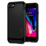 Carcasa Spigen Neo Hybrid Herringbone iPhone 7/8 Shiny Black 2 - lerato.ro