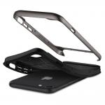 Carcasa Spigen Neo Hybrid Herringbone iPhone 7/8 Gunmetal 6 - lerato.ro