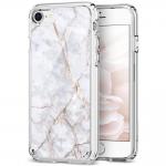Carcasa Spigen Ultra Hybrid 2 iPhone 7/8 Marble Carrara White 2 - lerato.ro