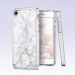 Carcasa Spigen Ultra Hybrid 2 iPhone 7/8 Marble Carrara White