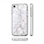 Carcasa Spigen Ultra Hybrid 2 iPhone 7/8 Marble Carrara White 4 - lerato.ro