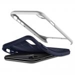 Carcasa Spigen Neo Hybrid iPhone X/Xs Satin Silver 13 - lerato.ro