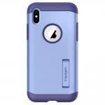 Carcasa Spigen Slim Armor iPhone X/Xs Violet 3 - lerato.ro