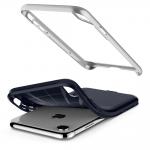 Carcasa Spigen Neo Hybrid iPhone XR Satin Silver