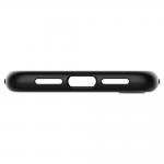 Carcasa Spigen Thin Fit 360 iPhone XR Black cu folie de protectie