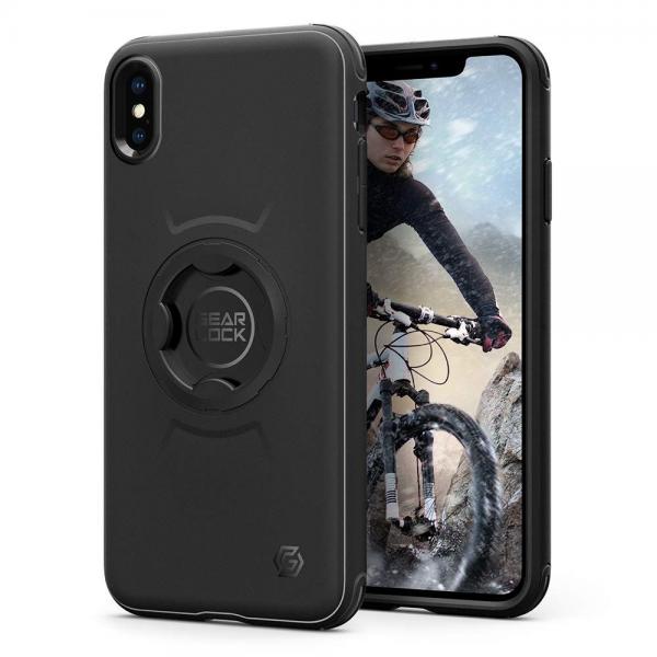 Carcasa Spigen Gearlock CF101 Bike Mount compatibila cu iPhone X/Xs Black