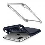 Carcasa Spigen Neo Hybrid iPhone XS Max Satin Silver 3 - lerato.ro