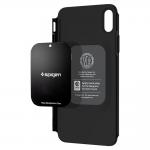 Carcasa Spigen Thin Fit 360 iPhone X/Xs Black cu folie de protectie 7 - lerato.ro