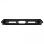 Carcasa Spigen Thin Fit 360 iPhone X/Xs Black cu folie de protectie