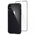 Carcasa Spigen Ultra Hybrid 360 iPhone X/Xs Black cu folie de protectie 11 - lerato.ro