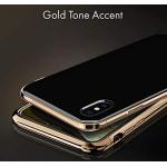 Carcasa fashion Spigen LA MANON iPhone XS Max Gold Black 5 - lerato.ro