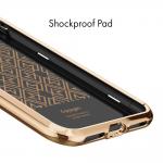 Carcasa fashion Spigen LA MANON iPhone XS Max Gold Black 9 - lerato.ro
